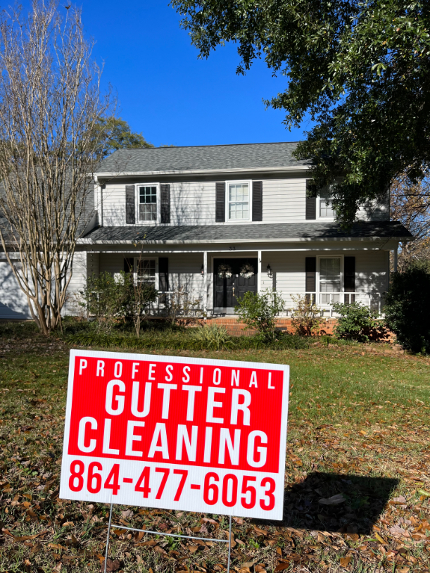 House Washing and Gutter Cleaning in Greenville, SC